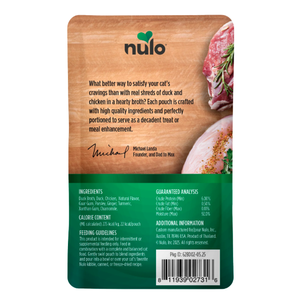 Nulo FreeStyle Chunky Duck & Chicken Broth