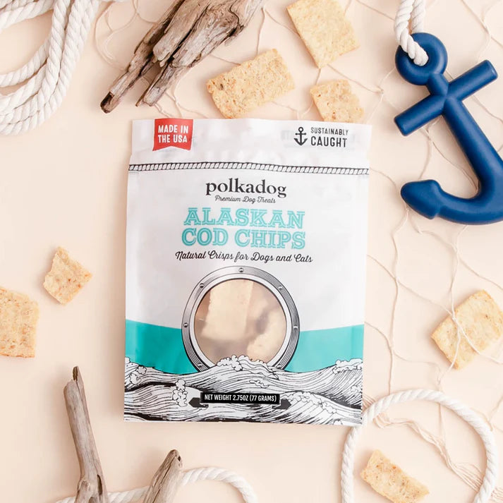 Polkadog Pouch - Alaskan Cod Chip