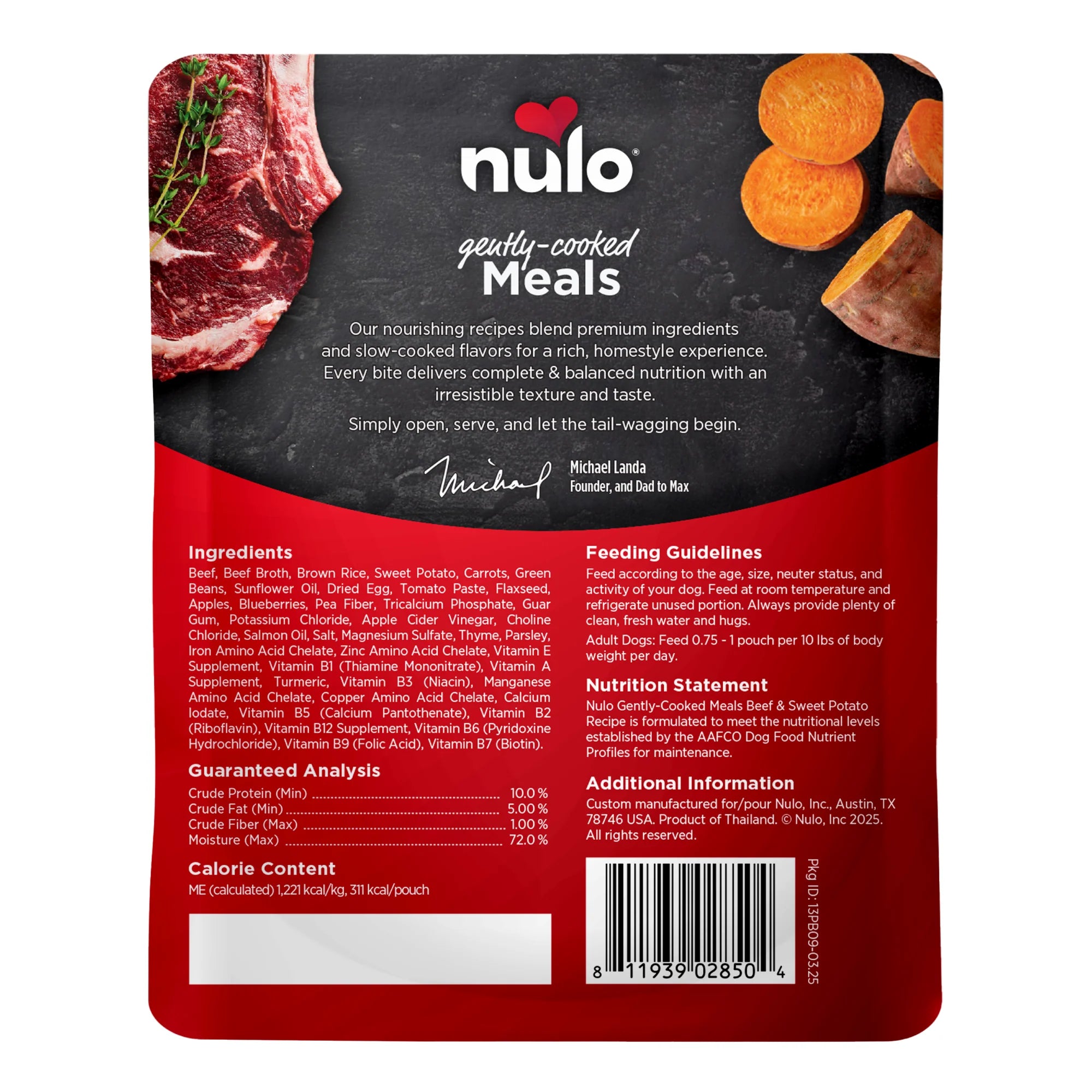 NULO Gently Cooked Meals for Dogs