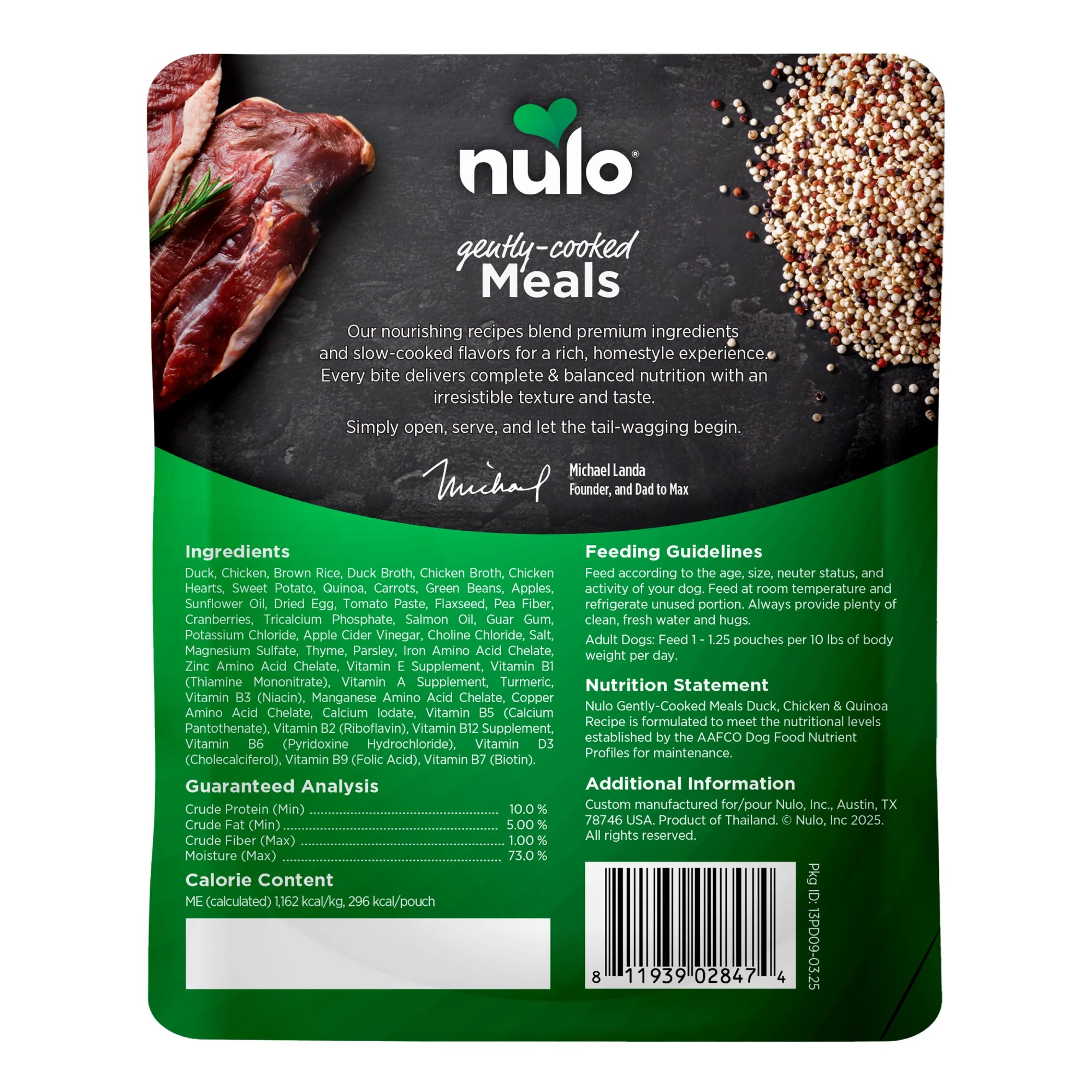 NULO Gently Cooked Meals for Dogs