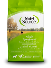 NutriSource Weight Management Chicken & Rice Dry Dog Food