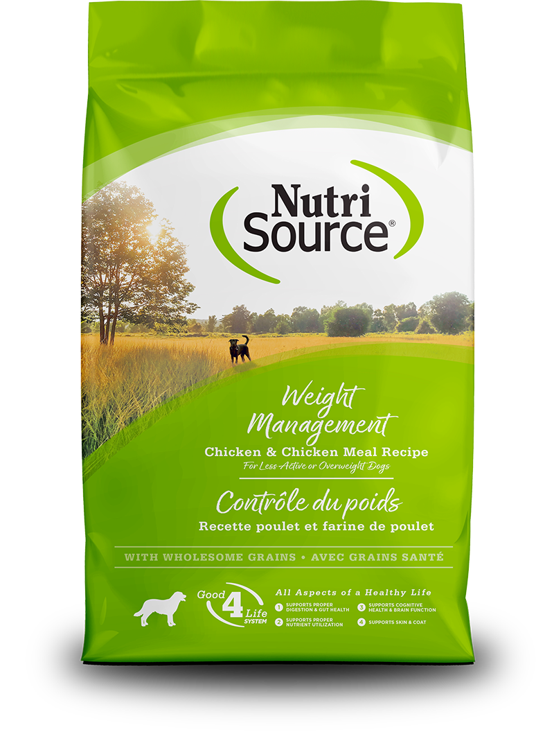 NutriSource Weight Management Chicken & Rice Dry Dog Food