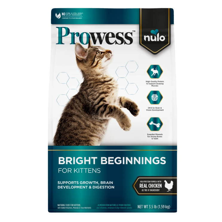 Nulo Prowess Bright Beginnings Chicken Recipe for Kittens 3.5lb