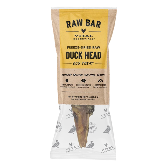 Raw Bar - Freeze Dried Duck Heads