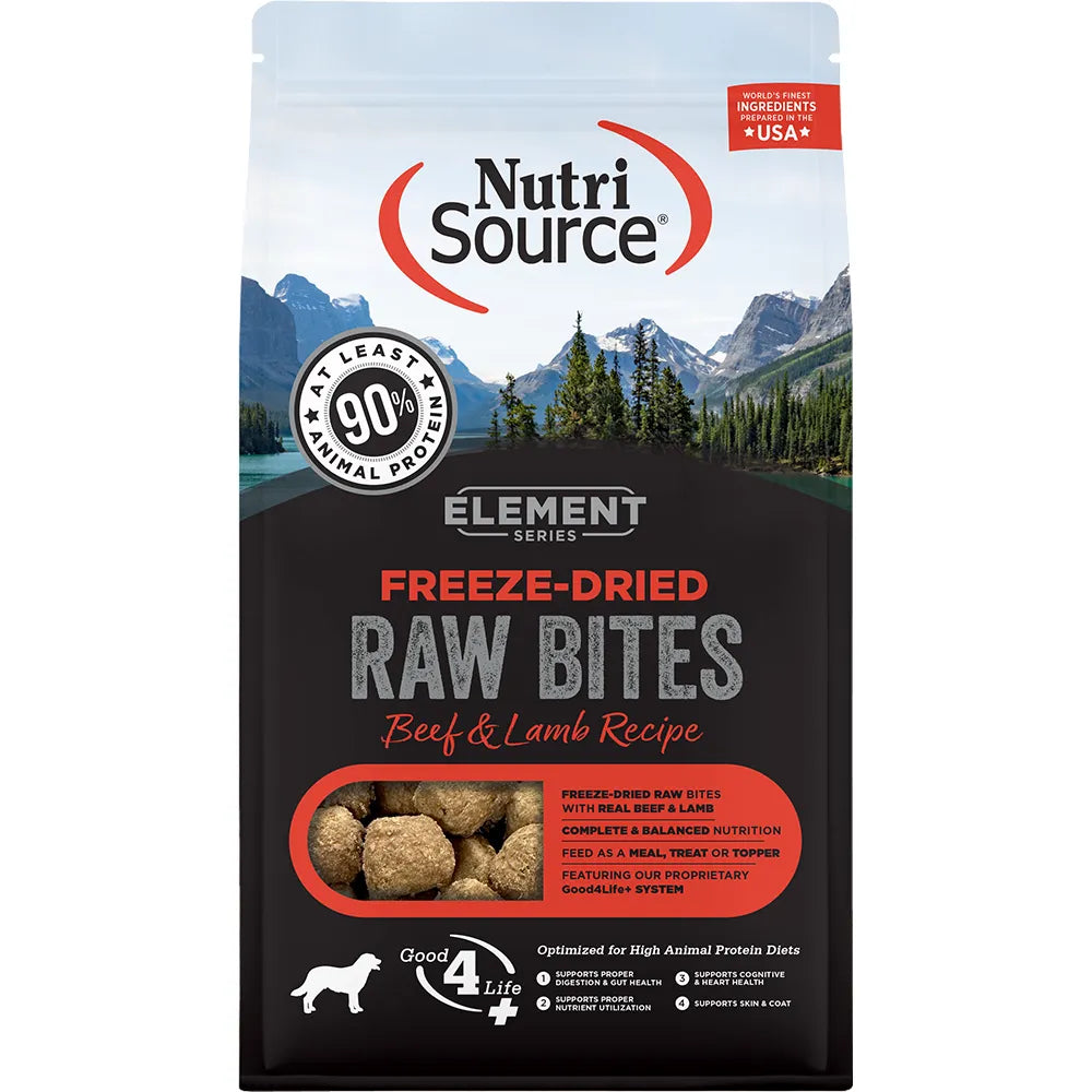 Element Series Dog Raw Bites Beef & Lamb