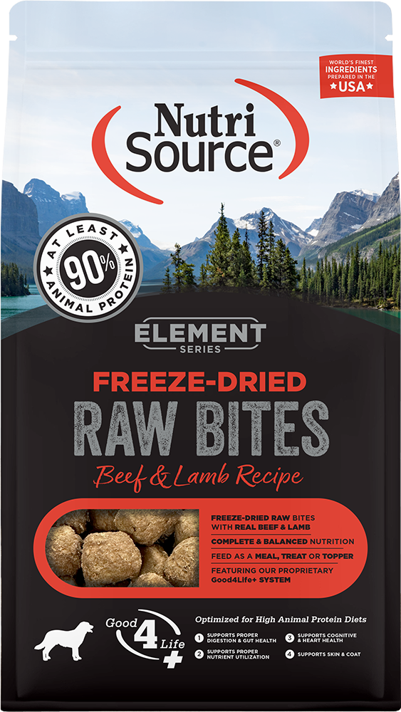 Element Series Dog Raw Bites Beef & Lamb