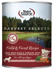 NutriSource Harvest Selects Field & Forest Canned 13oz
