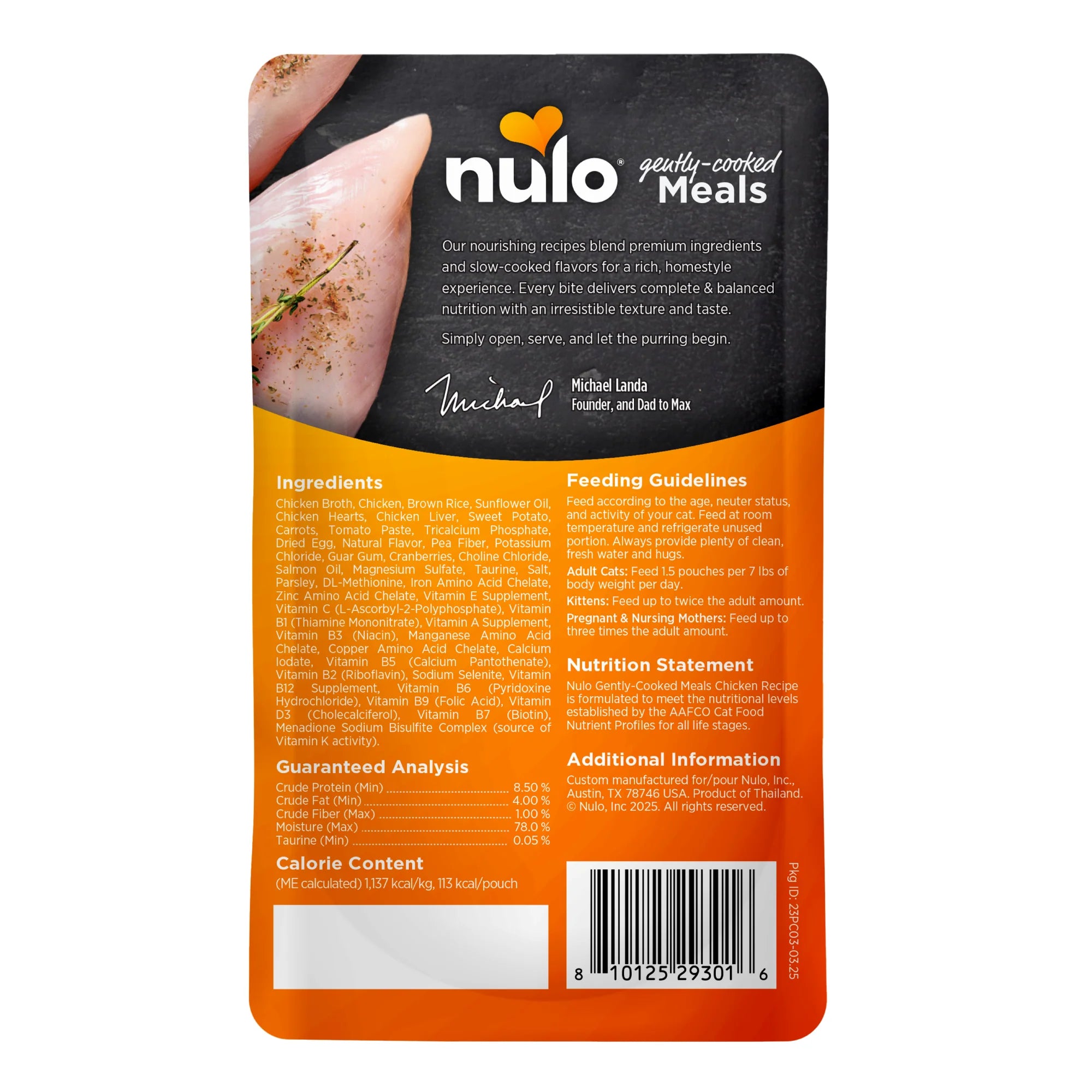 NULO Gently Cooked Meals for Cats