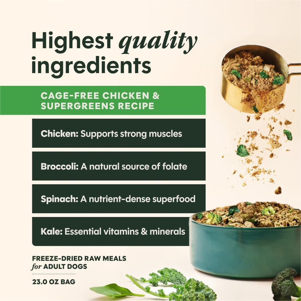 Instinct Fresh Raw Meals - Chicken &  Supergreens 32oz