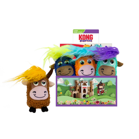KONG Scrattles Highland Cow