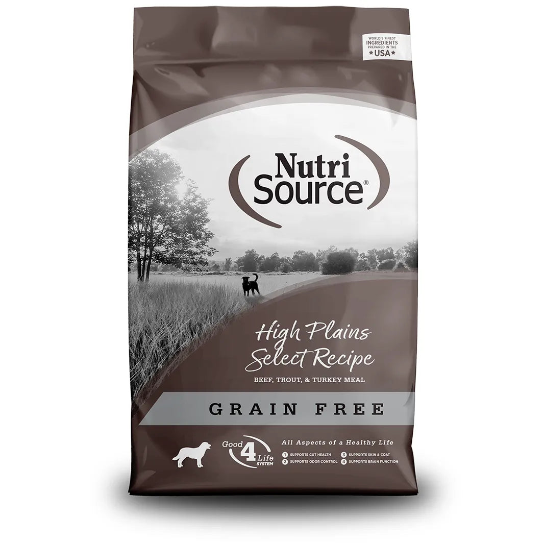NutriSource High Plains Select Grain-Free Dry Dog Food