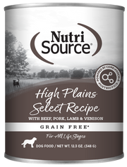 NutriSource High Plains Select GF Canned 13oz