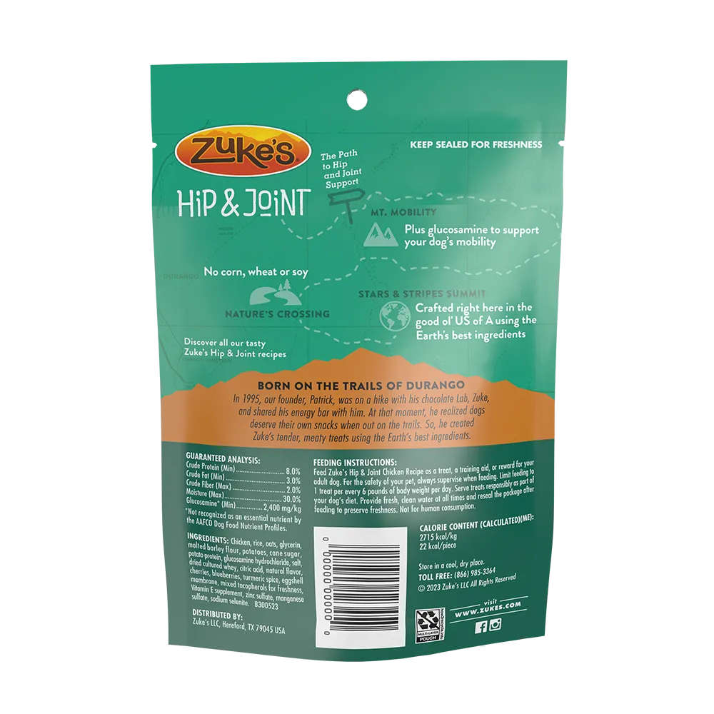 Zukes - Dog Hip Action Chicken