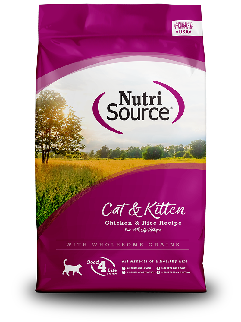 NutriSource Kitten Chicken & Rice Dry Cat Food