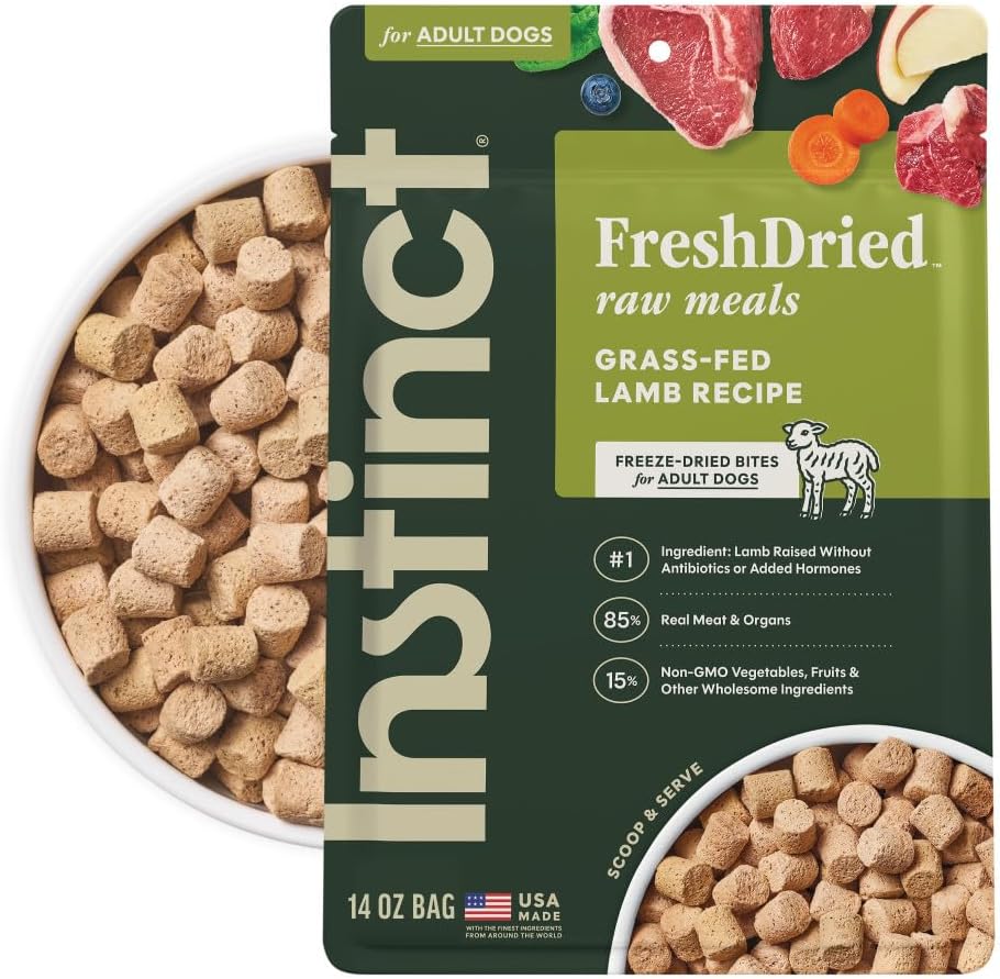 Instinct - Freeze Dried Lamb for Dogs 14oz