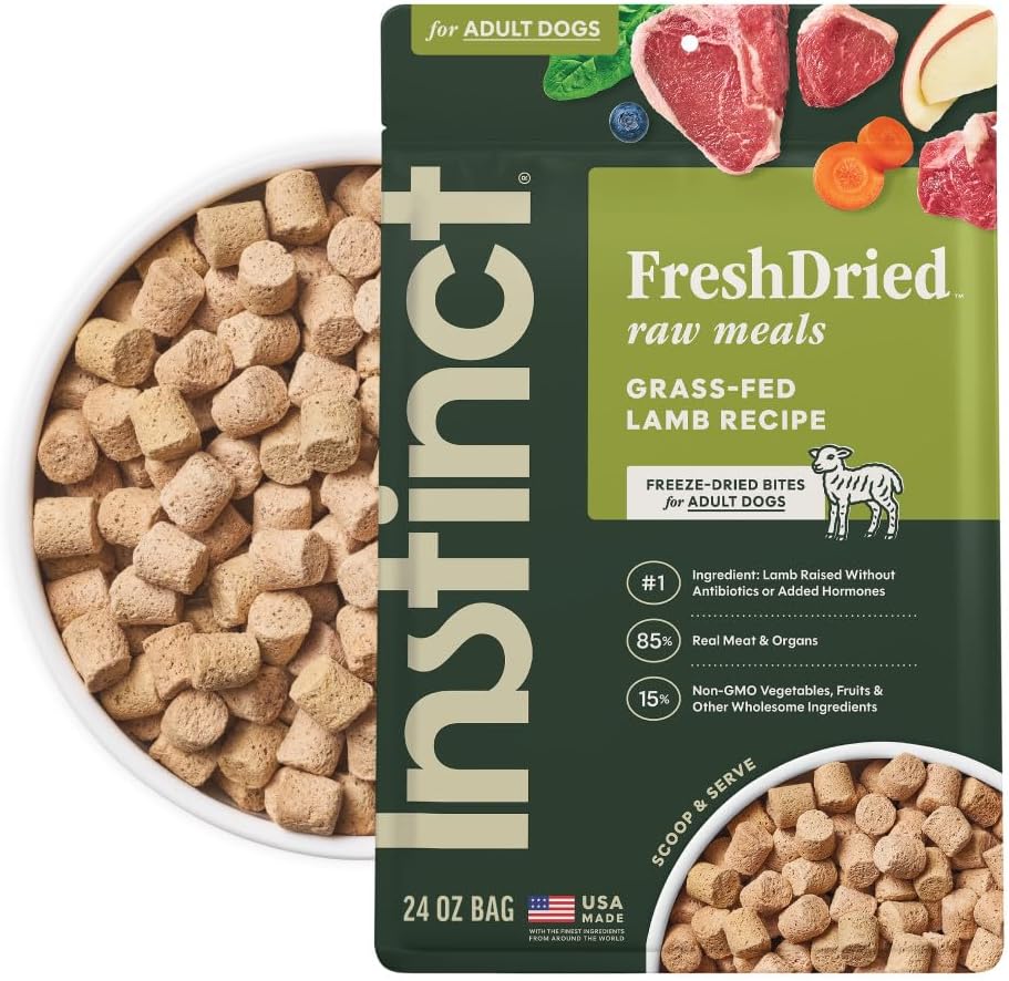Instinct - Freeze Dried Lamb for Dogs 24oz