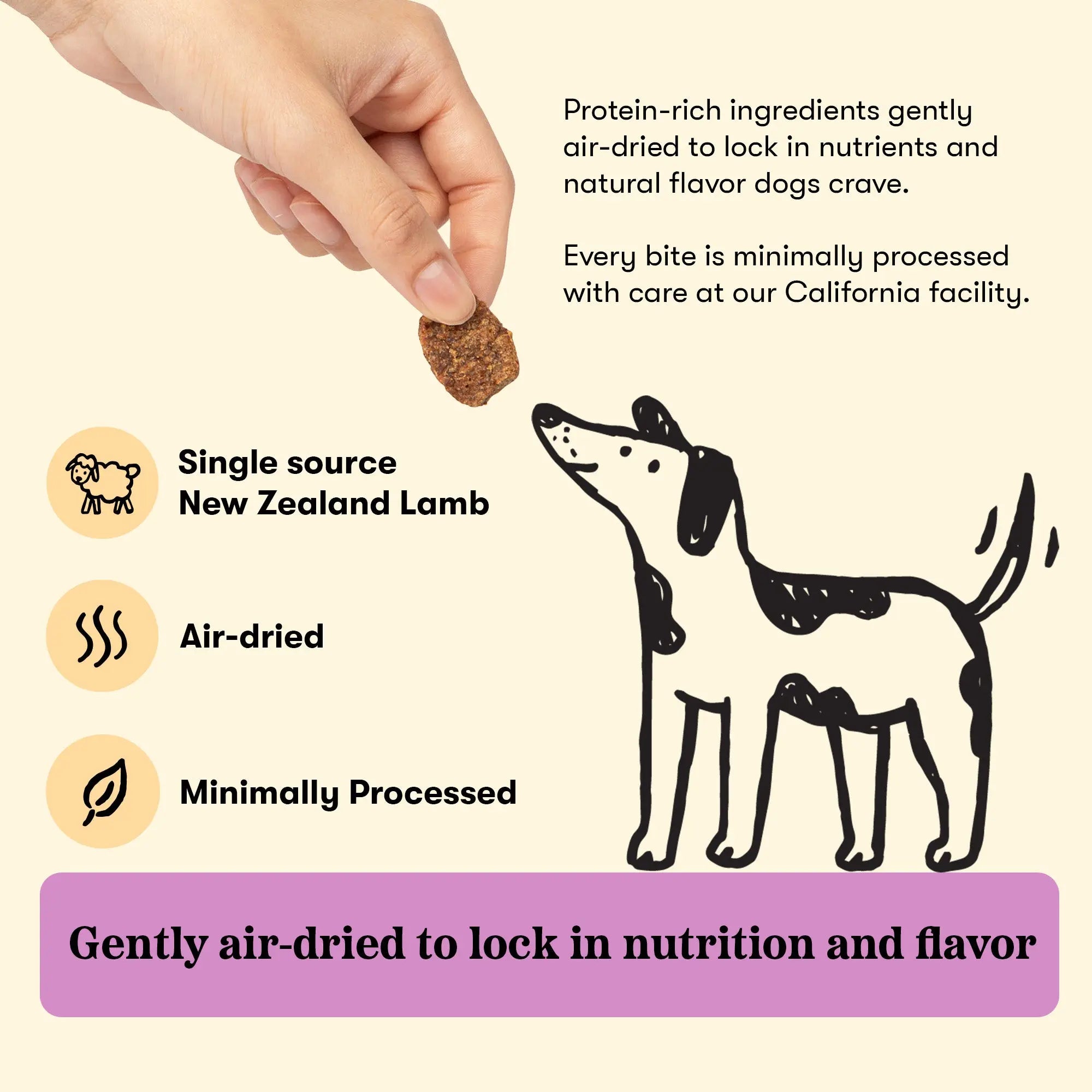 Plato Lamb & Goat Milk Jerky Bites
