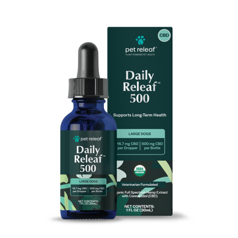 Pet Releaf - Organic CBD Hemp Oil 500mg