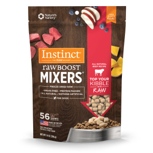 Instinct - Raw Boost Mixers - Dog - Beef