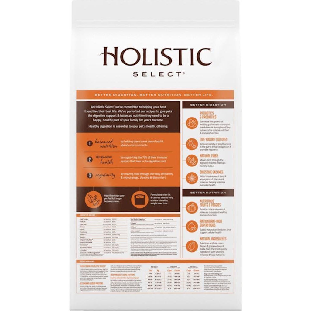 WellPet - Holistic Select - Dog Weight Management Grain Free Chicken & Pea