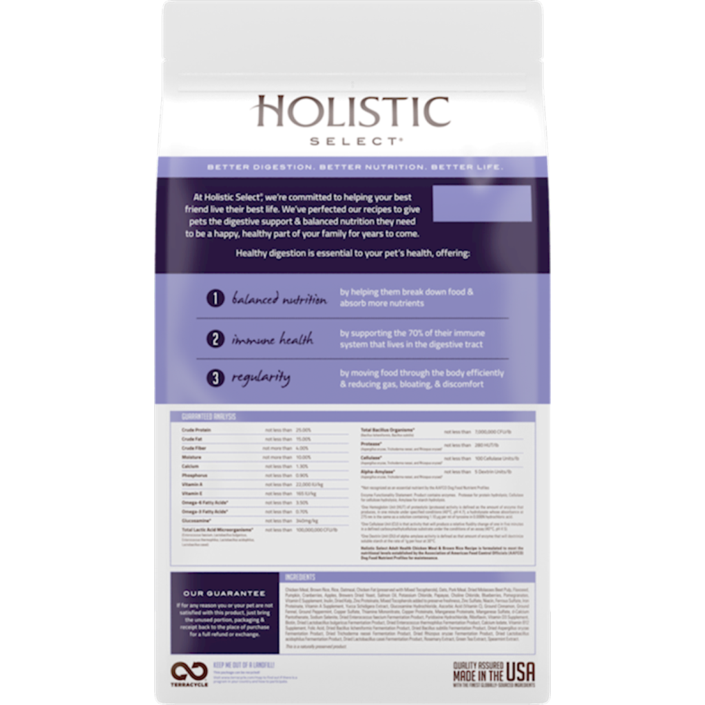 WellPet - Holistic Select - Dog Adult Health Chicken & Rice