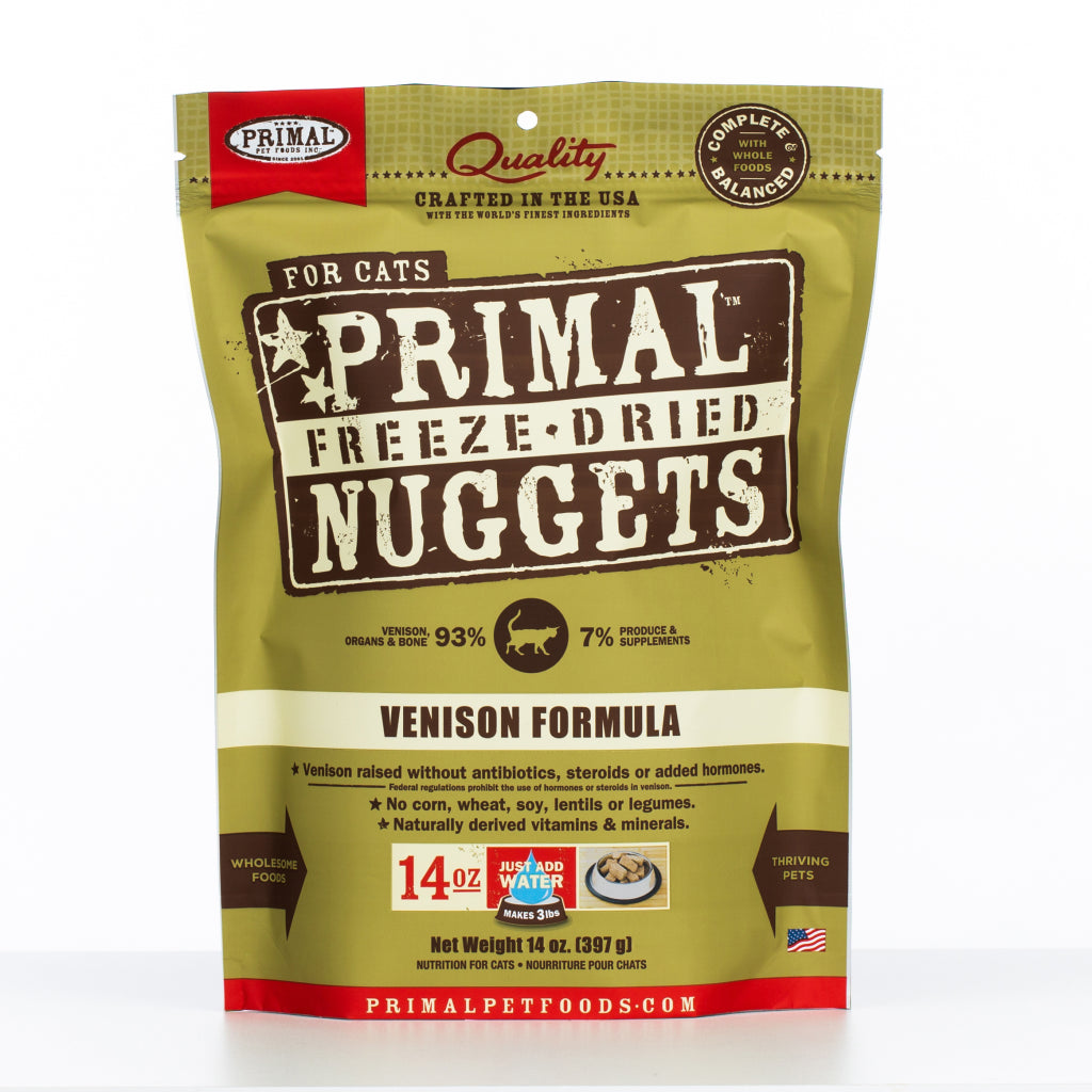 Primal - Freeze Dried Meal - Cat Venison