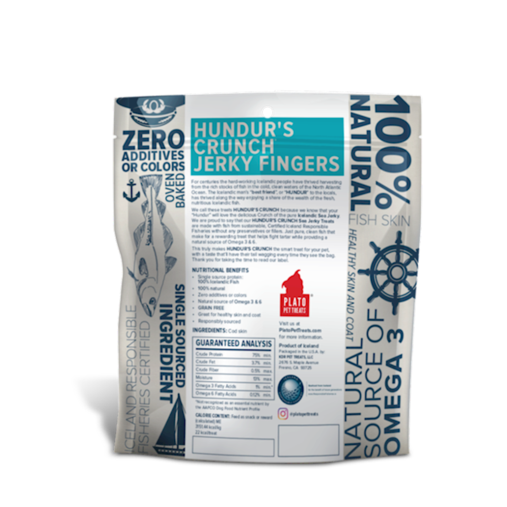 Plato - Hundur's Crunch Jerky Fingers