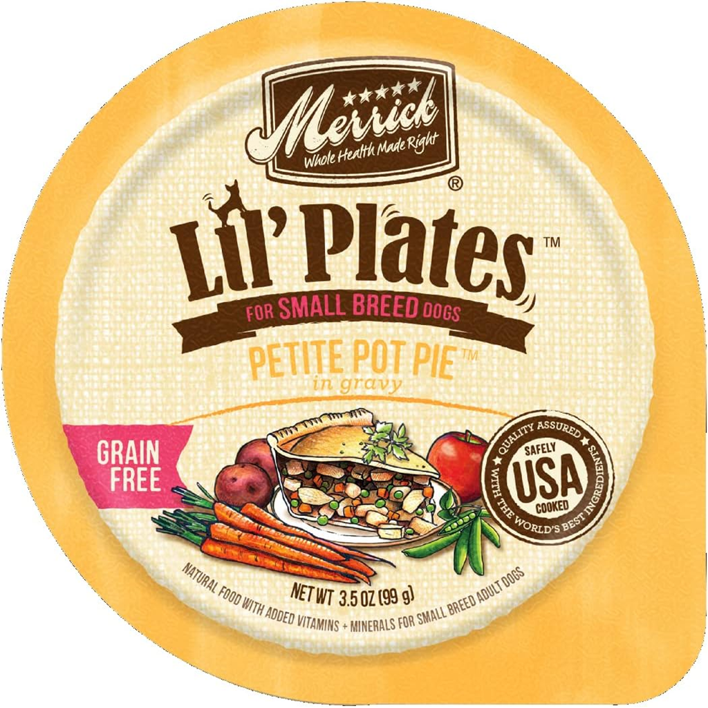 Merrick - Lil Plates - Dog Grain Free Petite Pot Pie