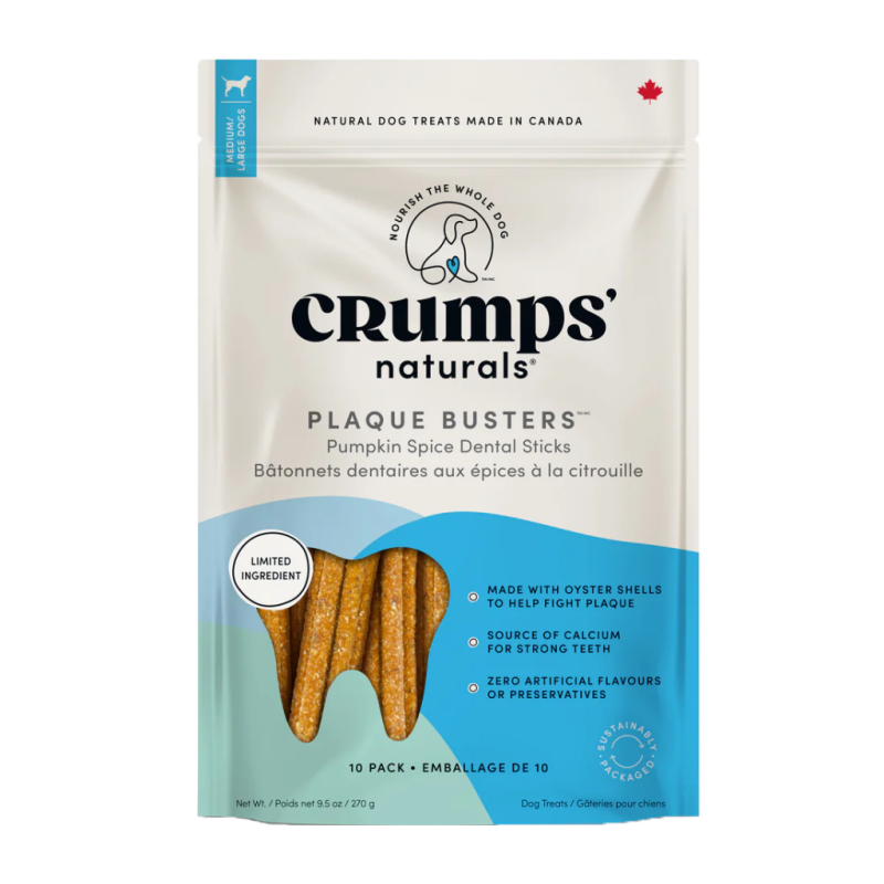Crumps - Plaque Busters with Pumpkin Spice (10pk)