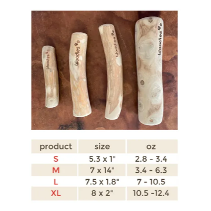 Woodies - Coffee Wood Dog Chew
