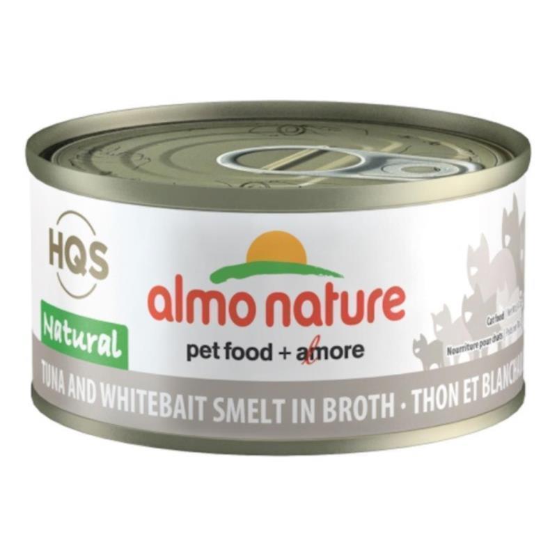 Almo Nature - Natural - Cat Tuna/Whitebait In Broth