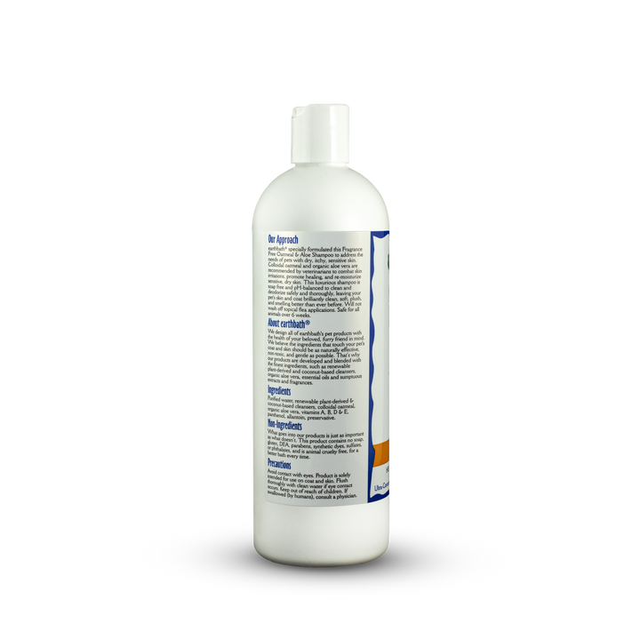 Earthbath - Dog Fragrance Free Oatmeal & Aloe Shampoo