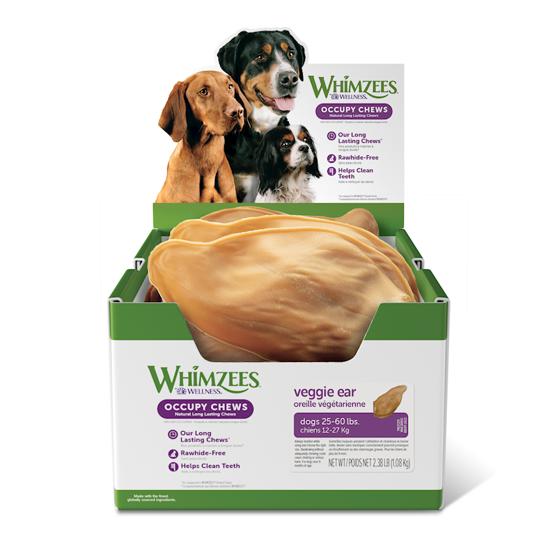 WellPet - Whimzees - Veggie Ear Bulk