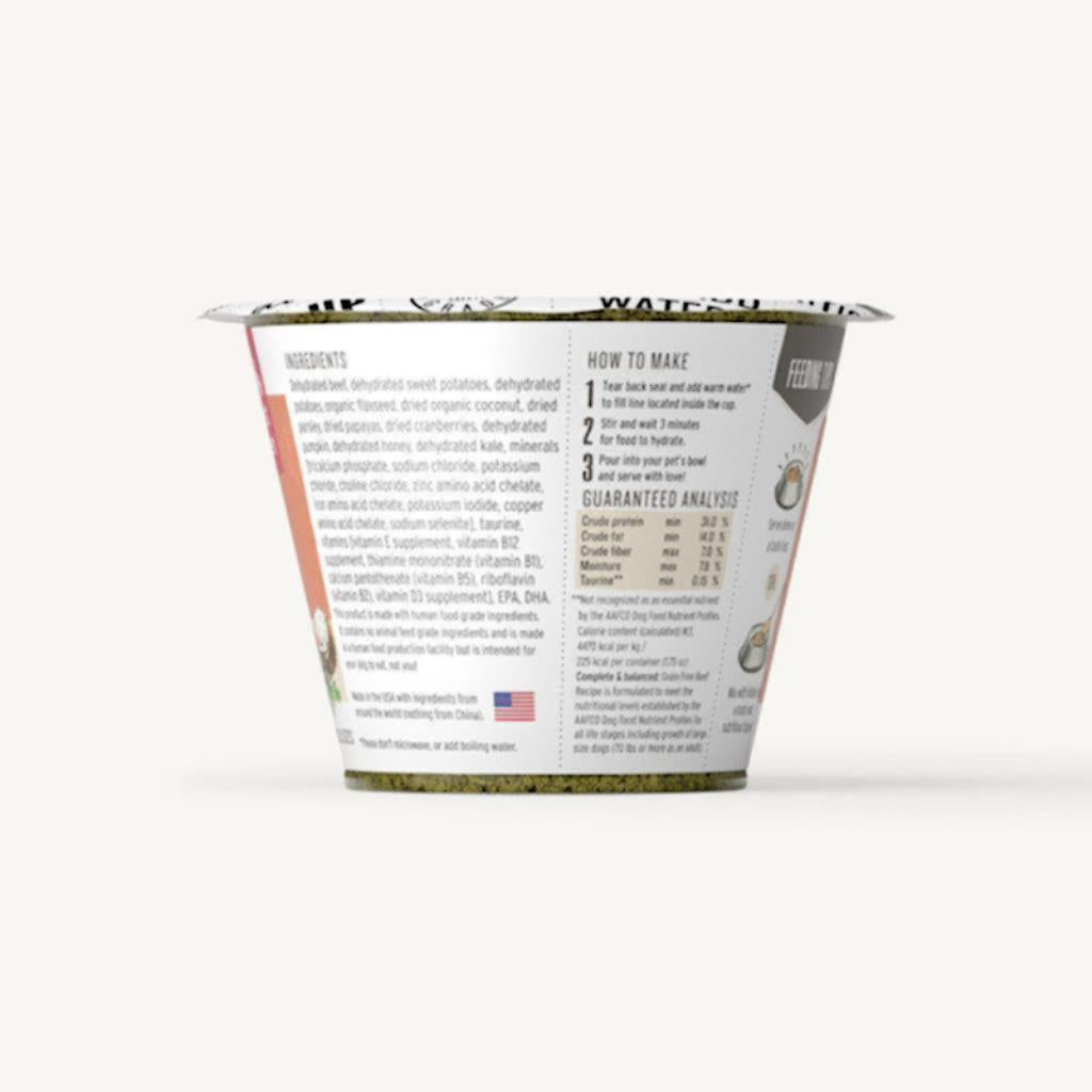 Grain Free Beef Cup