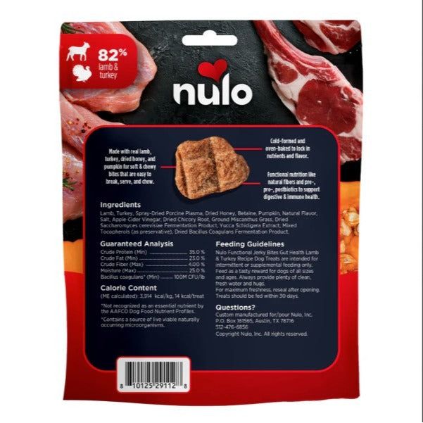 Nulo - Freestyle - Dog Functional Jerky Gut Lamb & Turk