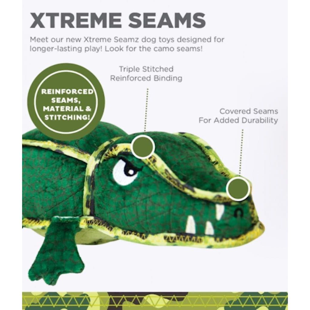 Outward Hound - Dog Xtreme Seamz Alligator Grn