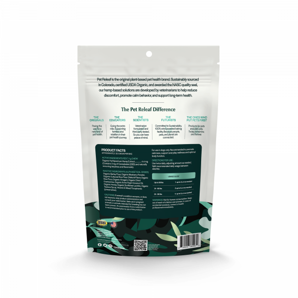 Pet Releaf - Edibites Blueberry Cranberry - Small