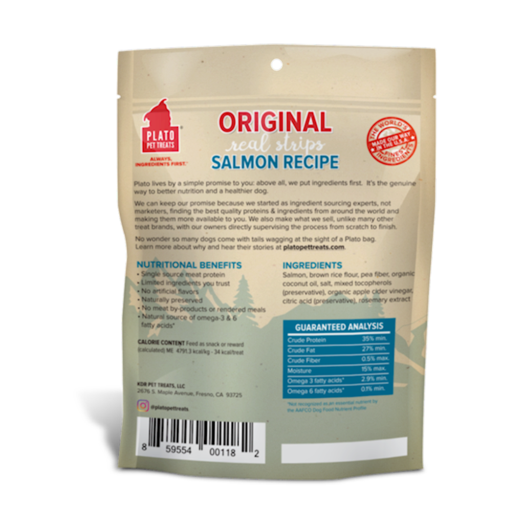 Plato - Dog Salmon Strip