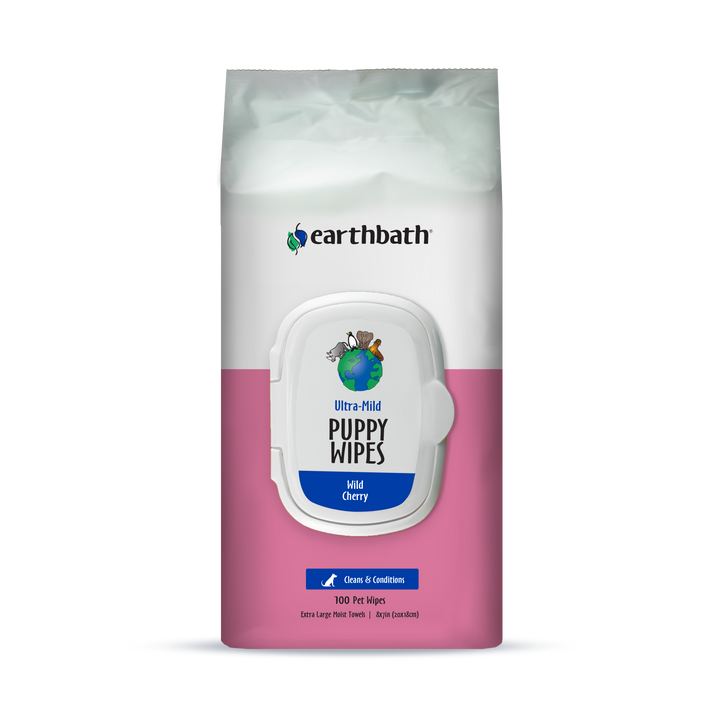 Earthbath - Puppy Grooming Wipes 100Ct