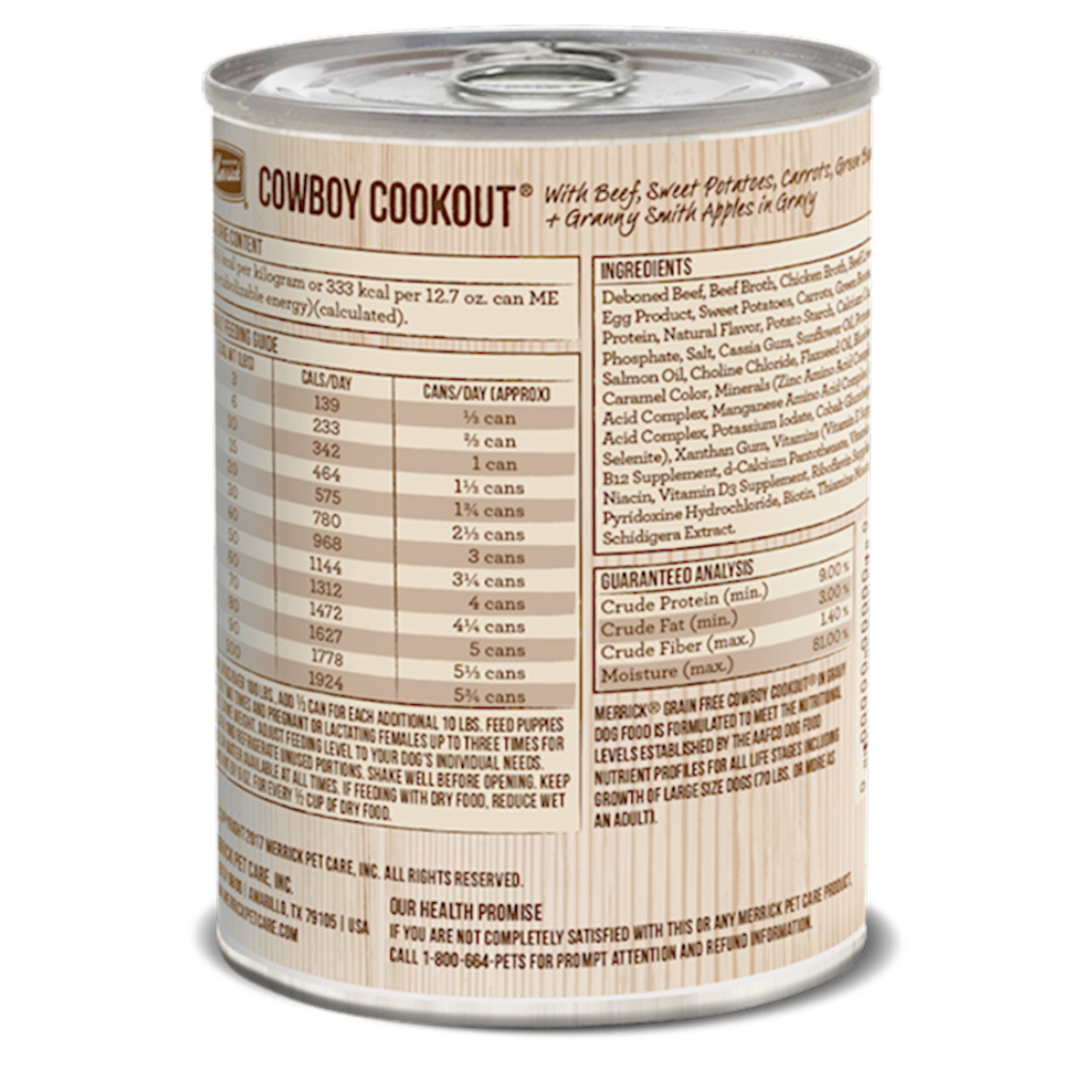 Merrick - Classic - Dog Cowboy Cookout