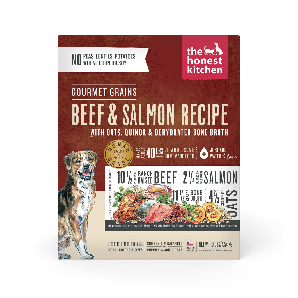 Gourmet Grains Beef & Salmon Box
