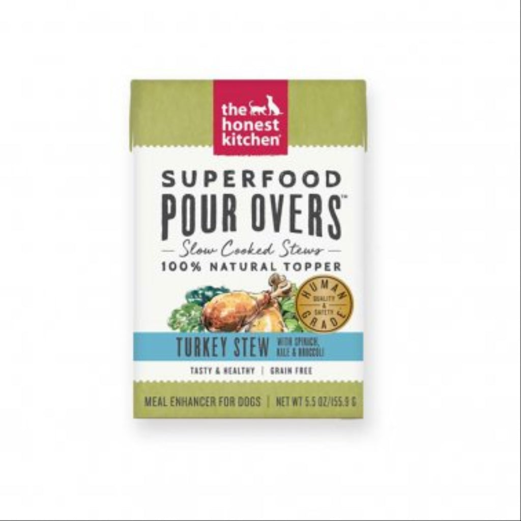 Dog Superfood Pour Overs Turkey Stew