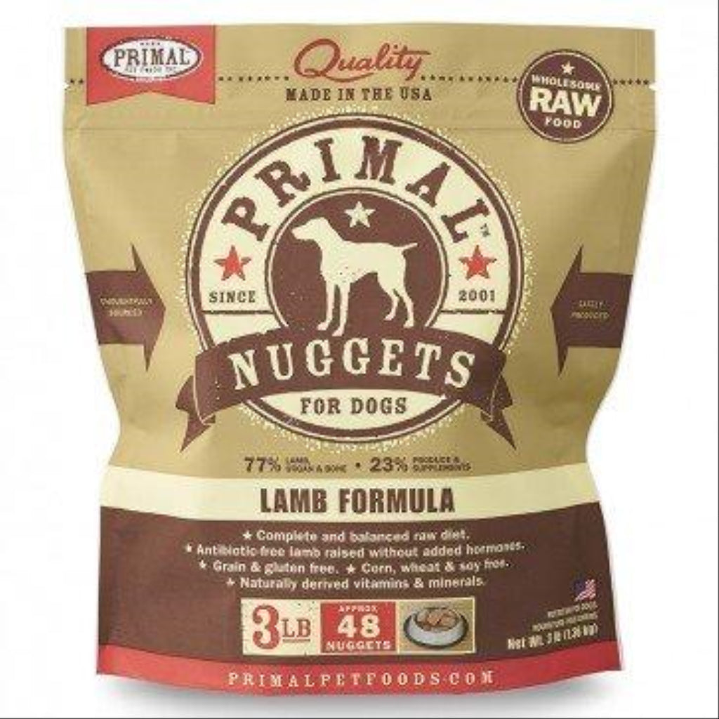 Primal - Dog Lamb Nuggets