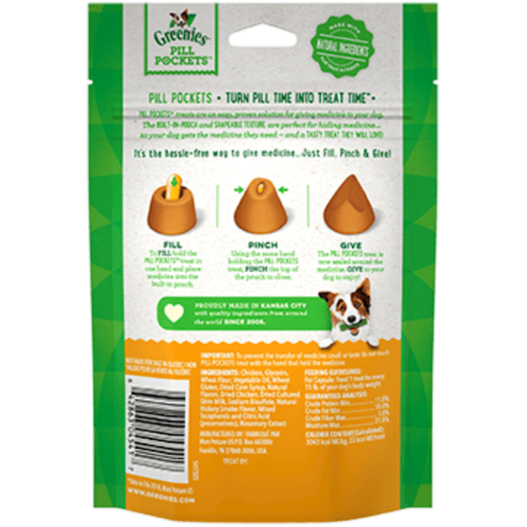 Greenies - Dog Pill Pockets Chicken Capsule