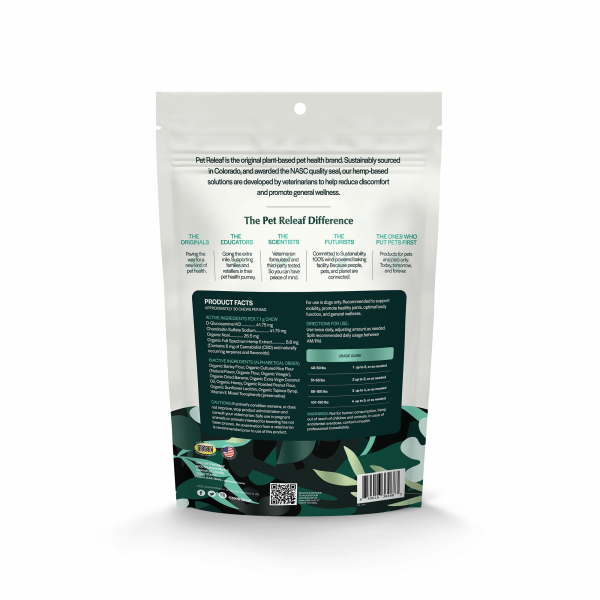 Pet Releaf - Edibites Hip&Joint PB Banana - Lg
