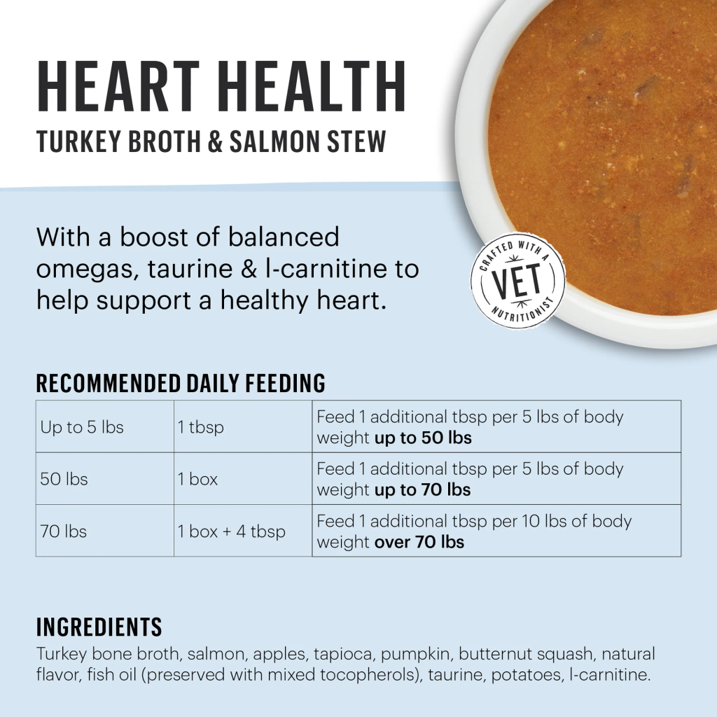 Functional Pour Overs Heart Support : Salmon Stew