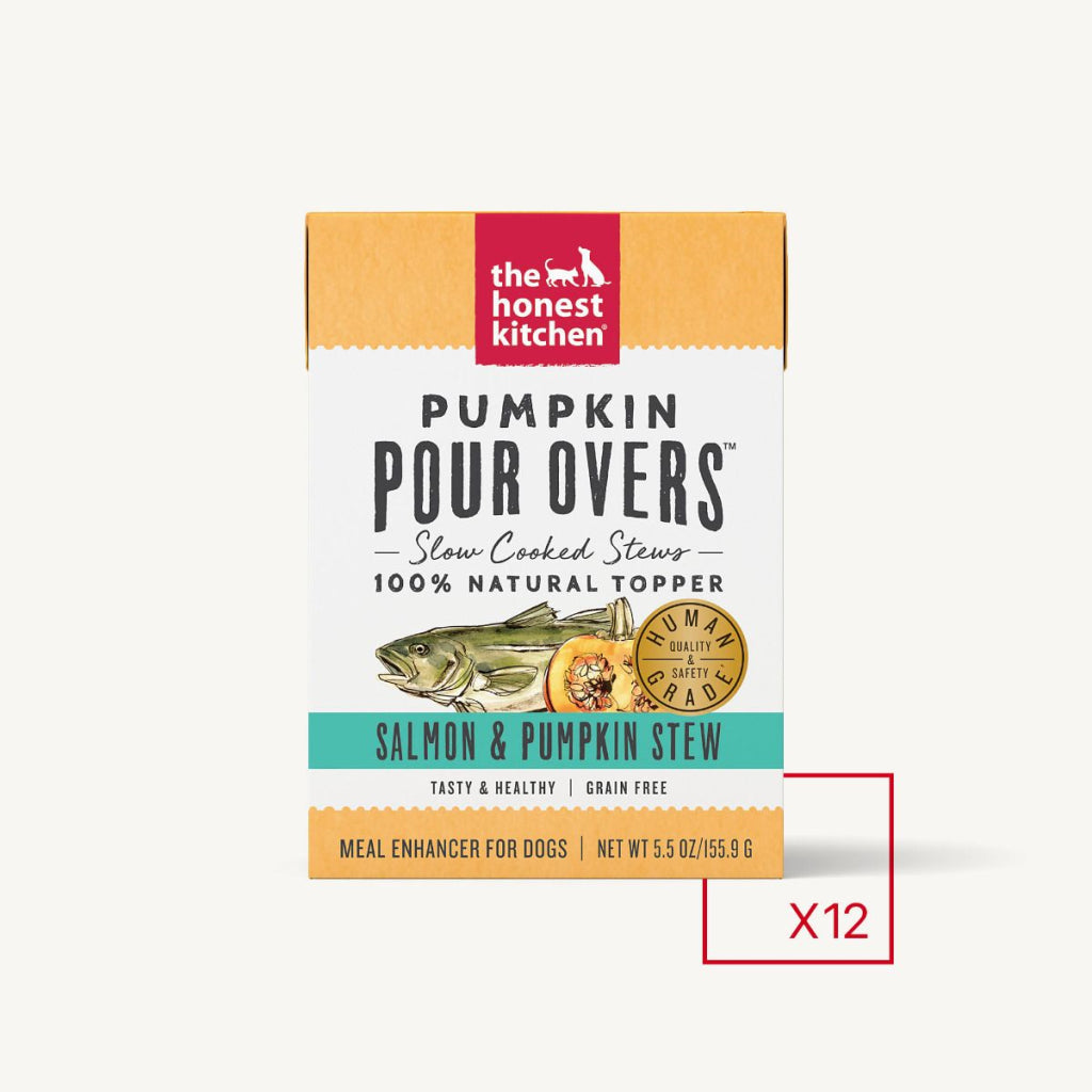 Pour Overs Salmon & Pumpkin