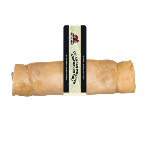 Redbarn Medium Collagen Wrapped Esophagus Roll