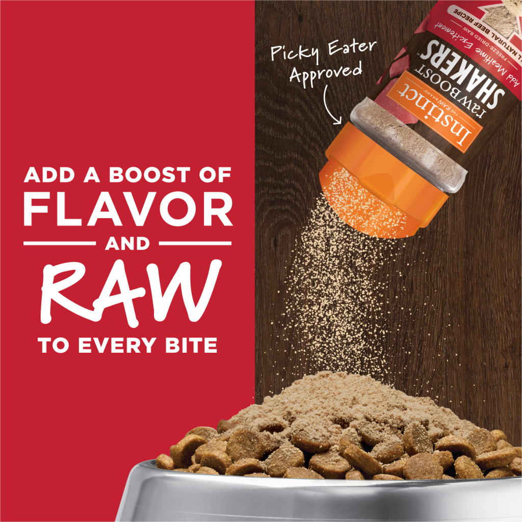 Instinct Raw Boost Shakers  - Dog - Beef