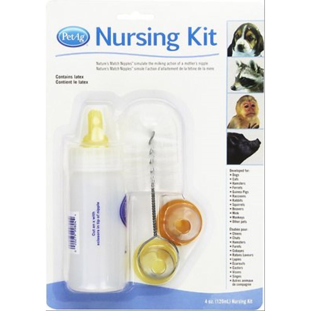 PetAg - KMR - Borden Nursing Kit w/ Brus